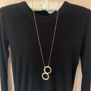Boden Adjustable Circle Pendant Necklace